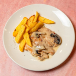 Fileto me pana dhe kërpudha